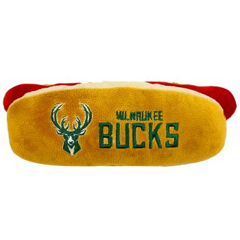 Milwaukee Bucks- Plush Hot Dog Toy